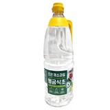 조은 채소헹굼 과일세척 세정식초 가정용, 1.8L, 4개