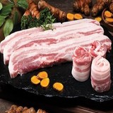 보성녹돈 프리미엄 한돈 삼겹살, 1kg (칼집구이용), 1개