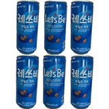 레쓰비 마일드 캔커피, 200ml, 6개