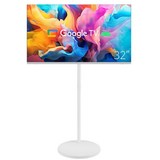 무빙큐빅스 스마트 삼탠바이미 SET 이동식 tv 거치대 스탠바이미, GTNB321HD11(화이트), 스탠드형, 고객직접설치, 32인치