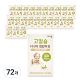 케어웰 고칼슘 시니어 영양두유, 140ml, 48개