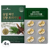 솔잎 파인 침향 오일 송침유 프리미엄, 30정, 4개