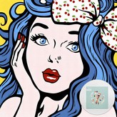 파란머리의소녀