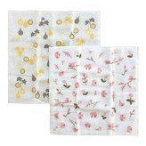 粉花 白色 × 1組