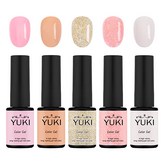 No. 6 Pink Blossom, No. 182 Pink Pop, No. 262 Maple Jewel, No. 263 Love Affair, No. 270 Clean Pink × 1組