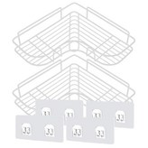 화이트(선반), 투명(후크) × 1세트