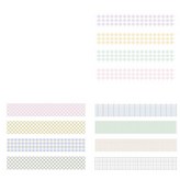 19 棉花,木槿花,淺格紋