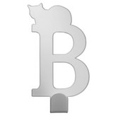 當貓咪遇上字母B 優雅白
