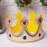 王冠(金色)+寶石(隨機出貨) × 5入