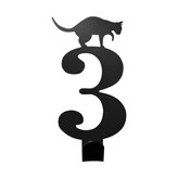 當貓咪遇上數字3 經典黑