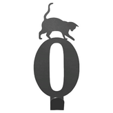 當貓咪遇上數字0 黑色