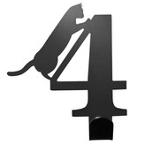 當貓咪遇上數字4 經典黑