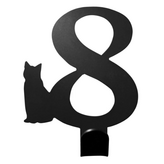 當貓咪遇上數字8 經典黑