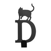 當貓咪遇上字母D 經典黑