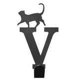 當貓咪遇上字母V 經典黑