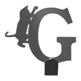 當貓咪遇上字母G 經典黑
