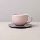 嫩粉色(馬克杯), 炭灰色(杯盤)