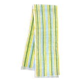 直紋芥末綠色 × 1條