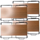 黑架 + 深柚木色