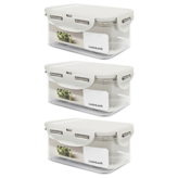 3個容器 + 3個蓋子