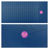 네이비(봉투), 퍼플(스티커) × 1세트