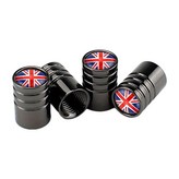 블랙 컬러국기 × 4개