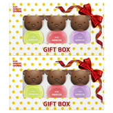 趣味綠+趣味粉+奶油紫