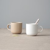 밀크화이트 + 카라멜베이지