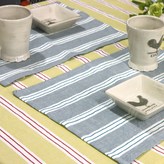 그레이바탕 화이트 + 블루 스트라이프 × 1개