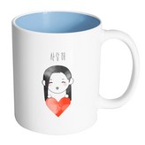 內部粉藍色