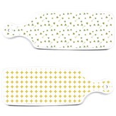 圓形圖案粉彩黃, 三葉草 × 1套