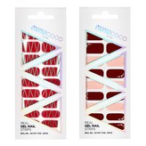 Techno Scarlet Red+Curve Crystal Burgundy