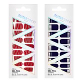 Techno Scarlet Red+Mirror Blueberry Navy