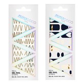 Techno White+Heart Lunula Navy