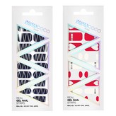 Techno Blueberry Navy+Heart Lunula Red