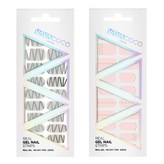 Techno Modern Gray+Diamond Chain Baby Pink