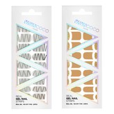 Techno Modern Grey+Lunula Glitter Brown