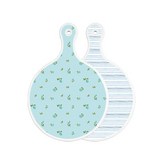 三青色線條 × 1個