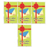 大學入學考試合格卡片 × 4套