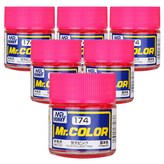 174 형광핑크 반광