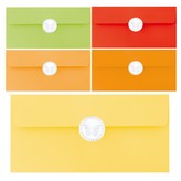 淺黃色, 深黃色, 橘色, 紅色, 淺綠色 × 1套