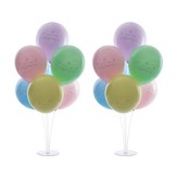 霧面粉彩祝賀生日快樂