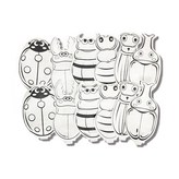 무당벌레, 사슴벌레, 거미, 풍뎅이, 개미, 사마귀