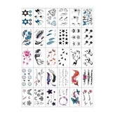 C 型紋身貼紙 30 張