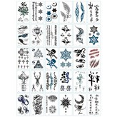 D 型紋身貼紙套裝 30 張
