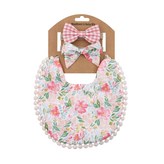 플라워핑크체크 × 1세트