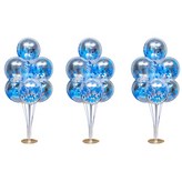 透明藍色亮片(氣球) × 3套