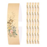 藍花花卉圖 × 50個