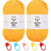 6 진노랑(뜨개실), 랜덤발송(단수링)