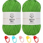 25 브라이트그린(뜨개실), 랜덤발송(단수링)